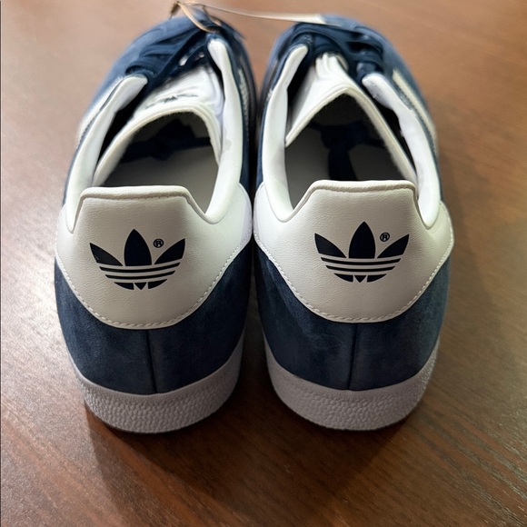 Adidas Originals Gazelle Men's Blue Suede Shoes - Picture 5 of 8